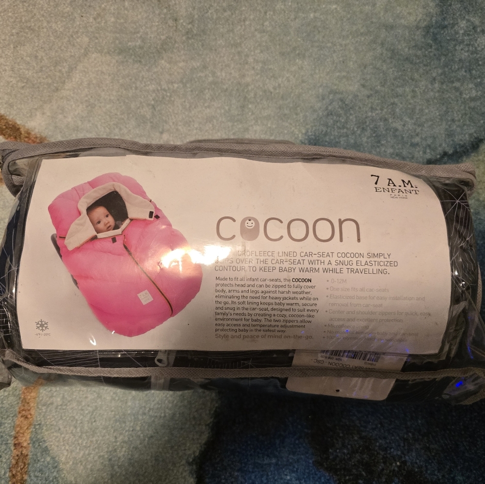 7 A.M. Enfant Cocoon Car Seat Cover